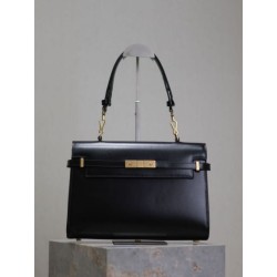 Borsa a tracolla YSL Saint Laurent Manhattan Nera