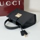 Replica di lusso Borse Gucci Padlock Small con manico superiore 838991 Nero Imitazioni Cloni Borse Replica Gucci Padlock Small con manico superiore 838991 Nero firmate