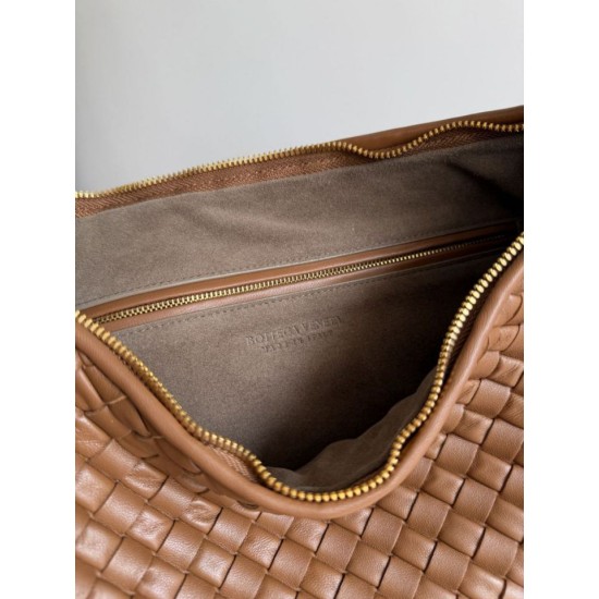 Replica di lusso Borse Imitazioni Hobo Veneta piccola/media di Bottega Veneta Marrone Imitazioni Cloni Borse Imitazioni Hobo Veneta piccola/media di Bottega Veneta Marrone firmate