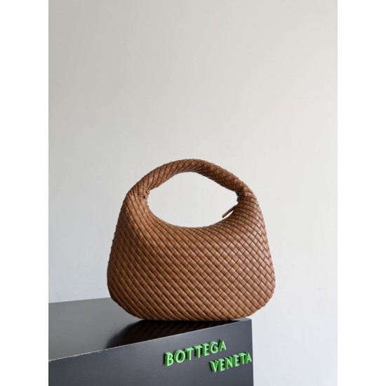 Replica di lusso Borse Imitazioni Hobo Veneta piccola/media di Bottega Veneta Marrone Imitazioni Cloni Borse Imitazioni Hobo Veneta piccola/media di Bottega Veneta Marrone firmate
