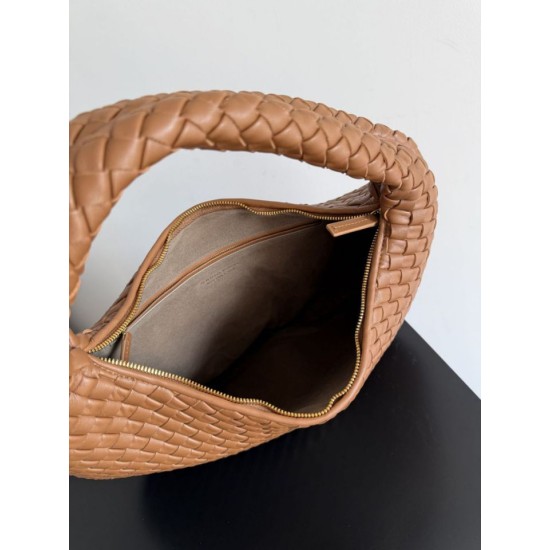 Replica di lusso Borse Imitazioni Hobo Veneta piccola/media di Bottega Veneta Marrone Imitazioni Cloni Borse Imitazioni Hobo Veneta piccola/media di Bottega Veneta Marrone firmate