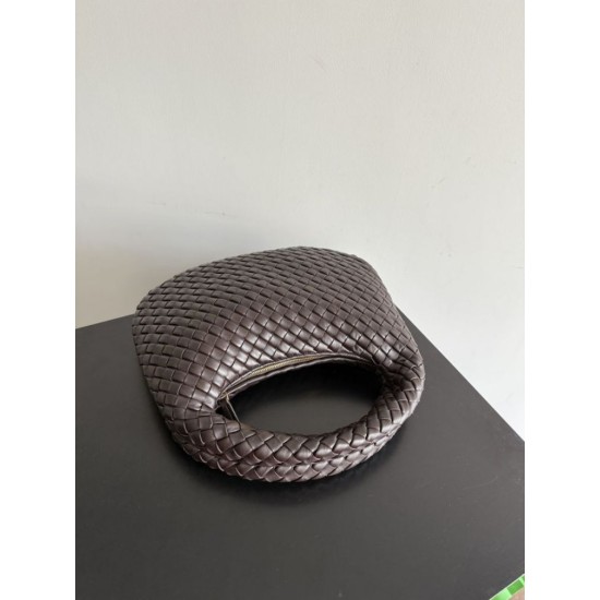 Replica di lusso Bora Pari Hobo Veneta piccola/media di Bottega Veneta Caffè Imitazioni Cloni Bora Pari replica Hobo Veneta piccola/media di Bottega Veneta Caffè firmate
