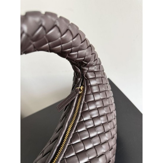 Replica di lusso Bora Pari Hobo Veneta piccola/media di Bottega Veneta Caffè Imitazioni Cloni Bora Pari replica Hobo Veneta piccola/media di Bottega Veneta Caffè firmate