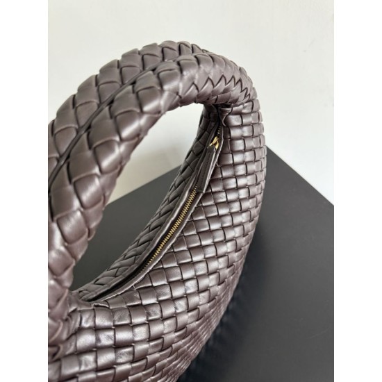 Replica di lusso Bora Pari Hobo Veneta piccola/media di Bottega Veneta Caffè Imitazioni Cloni Bora Pari replica Hobo Veneta piccola/media di Bottega Veneta Caffè firmate