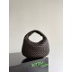 Replica di lusso Bora Pari Hobo Veneta piccola/media di Bottega Veneta Caffè Imitazioni Cloni Bora Pari replica Hobo Veneta piccola/media di Bottega Veneta Caffè firmate