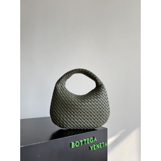 Cloni Borse Hobo Veneta piccola/media di Bottega Veneta Verde firmate
