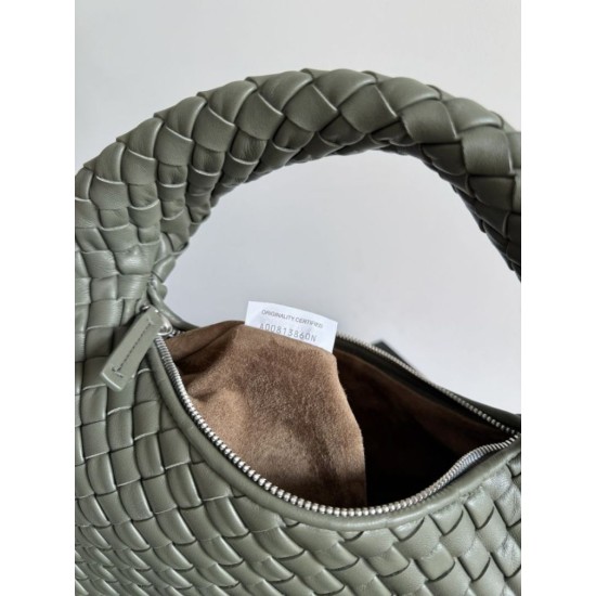 Cloni Borse Hobo Veneta piccola/media di Bottega Veneta Verde firmate