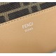 Replica di lusso Borse a tracolla Hobo Fendi Fendigraphy Caffè Imitazioni Cloni Borse Replica a tracolla Hobo Fendi Fendigraphy Caffè firmate