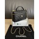 Replica di lusso Borse Imitazioni Chanel Classic Vanity con catena A96186 Nero Imitazioni Cloni Borse Imitazioni Chanel Classic Vanity con catena A96186 Nero firmate