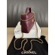 Replica di lusso Borsa Chanel Classic Vanity con catena A96186 Borgogna Imitazioni Replica Perfetta Borsa Chanel Classic Vanity con catena A96186 Borgogna firmate