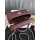 Replica di lusso Borsa Chanel Classic Vanity con catena A96186 Borgogna Imitazioni Replica Perfetta Borsa Chanel Classic Vanity con catena A96186 Borgogna firmate