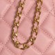 Replica di lusso Beauty case piccolo Chanel con tracolla a catena Ap3940 Rosa Imitazioni Cloni Beauty case piccolo Chanel con tracolla a catena Ap3940 Rosa firmate