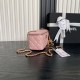 Replica di lusso Beauty case piccolo Chanel con tracolla a catena Ap3940 Rosa Imitazioni Cloni Beauty case piccolo Chanel con tracolla a catena Ap3940 Rosa firmate