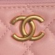 Replica di lusso Beauty case piccolo Chanel con tracolla a catena Ap3940 Rosa Imitazioni Cloni Beauty case piccolo Chanel con tracolla a catena Ap3940 Rosa firmate