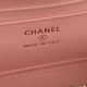 Replica di lusso Beauty case piccolo Chanel con tracolla a catena Ap3940 Rosa Imitazioni Cloni Beauty case piccolo Chanel con tracolla a catena Ap3940 Rosa firmate