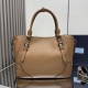 Replica di lusso Borse tote grande Prada 1BG602 Marrone Imitazioni Cloni Borse Replica tote grande Prada 1BG602 Marrone firmate