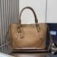 Replica di lusso Borse tote grande Prada 1BG602 Marrone Imitazioni Cloni Borse Replica tote grande Prada 1BG602 Marrone firmate