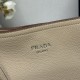 Replica di lusso Bora Pari tote grande Prada 1BG602 Beige Imitazioni Cloni Bora Pari replica tote grande Prada 1BG602 Beige firmate
