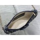 Replica di lusso Pochette Dior Oblique Bow con catena Blu Imitazioni Cloni Pochette Dior Oblique Bow con catena Blu firmate