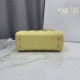 Replica di lusso Borsa Dior Lady Dior Piccolo Cannage Gialla Imitazioni Cloni Borsa Dior Lady Dior Piccolo Cannage Gialla firmate