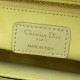 Replica di lusso Borsa Dior Lady Dior Piccolo Cannage Gialla Imitazioni Cloni Borsa Dior Lady Dior Piccolo Cannage Gialla firmate