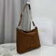 Replica di lusso Borsa a tracolla Media Dior Diorly pelle scamosciata Marrone Imitazioni Cloni Borsa a tracolla Media Dior Diorly pelle scamosciata Marrone firmate