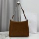 Replica di lusso Borsa a tracolla Media Dior Diorly pelle scamosciata Marrone Imitazioni Cloni Borsa a tracolla Media Dior Diorly pelle scamosciata Marrone firmate