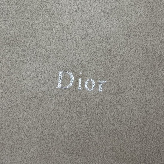 Replica di lusso Borsa a tracolla Media Dior Diorly pelle scamosciata Albicocca Imitazioni Cloni Borsa a tracolla Media Dior Diorly pelle scamosciata Albicocca firmate