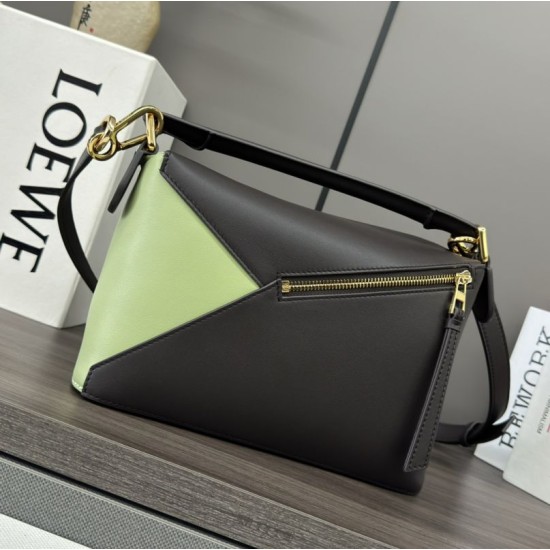 Replica di lusso Borse Piccola Loewe Puzzle Edge in pelle/camoscio multicolore Imitazioni Replica Borse Piccola Loewe Puzzle Edge in pelle/camoscio multicolore firmate