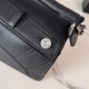 Replica di lusso Borsa Piccola Loewe Panta Puzzle nera Imitazioni Cloni Borsa Piccola Loewe Panta Puzzle nera firmate