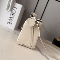 Borse Piccola Loewe Panta Puzzle Beige