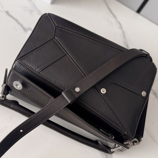 Replica di lusso Borsa Piccola Loewe Panta Puzzle Cioccolato Imitazioni Cloni Borsa Piccola Loewe Panta Puzzle Cioccolato firmate