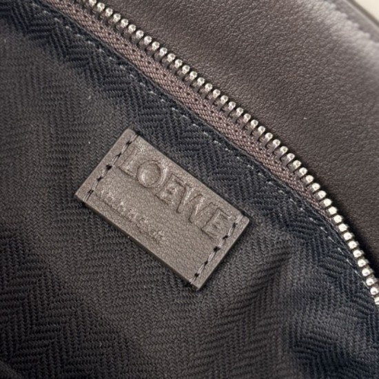 Replica di lusso Borsa Piccola Loewe Panta Puzzle Cioccolato Imitazioni Cloni Borsa Piccola Loewe Panta Puzzle Cioccolato firmate