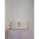 Replica di lusso Borse Firmate a tracolla Trapuntato Lou Mini YSL Saint Laurent Bianco Imitazioni Cloni Borse Firmate Replica a tracolla Trapuntato Lou Mini YSL Saint Laurent Bianco firmate