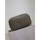 Replica di lusso Borsa a tracolla Trapuntato Lou Mini YSL Saint Laurent Verde Imitazioni Cloni Borsa a tracolla Trapuntato Lou Mini YSL Saint Laurent Verde firmate