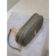 Replica di lusso Borsa a tracolla Trapuntato Lou Mini YSL Saint Laurent Verde Imitazioni Cloni Borsa a tracolla Trapuntato Lou Mini YSL Saint Laurent Verde firmate