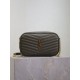 Replica di lusso Borsa a tracolla Trapuntato Lou Mini YSL Saint Laurent Verde Imitazioni Cloni Borsa a tracolla Trapuntato Lou Mini YSL Saint Laurent Verde firmate