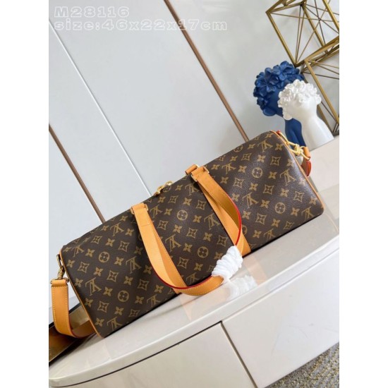 Replica di lusso Borsa Needle Louis Vuitton M28116 marrone Imitazioni Cloni Borsa Needle Louis Vuitton M28116 marrone firmate