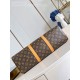Replica di lusso Borsa Needle Louis Vuitton M28116 marrone Imitazioni Cloni Borsa Needle Louis Vuitton M28116 marrone firmate