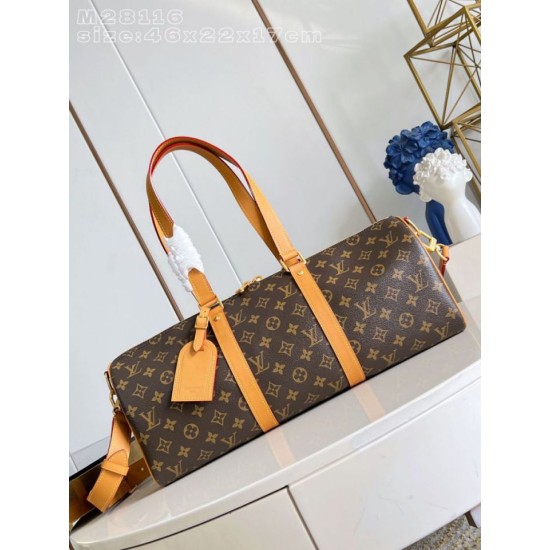 Replica di lusso Borsa Needle Louis Vuitton M28116 marrone Imitazioni Cloni Borsa Needle Louis Vuitton M28116 marrone firmate