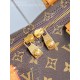 Replica di lusso Borsa Needle Louis Vuitton M28116 marrone Imitazioni Cloni Borsa Needle Louis Vuitton M28116 marrone firmate
