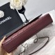 Replica di lusso Borse Chanel 26P piccola con manico Coco AS6091 Borgogna Imitazioni Cloni Borse Chanel 26P piccola con manico Coco AS6091 Borgogna firmate