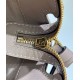 Replica di lusso Borsa a mano media Fendi By The Way morbida marrone Imitazioni Cloni Borsa a mano media Fendi By The Way morbida marrone firmate