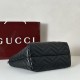 Replica di lusso Borsa tote media Gucci 855279 GG Marmont Nero Imitazioni Cloni Borsa tote media Gucci 855279 GG Marmont Nero firmate