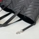 Replica di lusso Borsa tote media Gucci 855279 GG Marmont Nero Imitazioni Cloni Borsa tote media Gucci 855279 GG Marmont Nero firmate