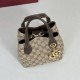 Replica di lusso Borsa tote piccola Gucci GG Marmont 855391 Marrone Imitazioni Cloni Borsa tote piccola Gucci GG Marmont 855391 Marrone firmate