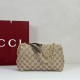 Replica di lusso Bora Pari a tracolla piccola Gucci GG Marmont 855391 Marrone Imitazioni Cloni Bora Pari replica a tracolla piccola Gucci GG Marmont 855391 Marrone firmate