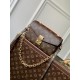 Replica di lusso Borse Louis Vuitton Pochette Métis East West M46279 Marrone Imitazioni Cloni Borse Replica Louis Vuitton Pochette Métis East West M46279 Marrone firmate