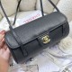 Replica di lusso Borse bowling piccola Chanel AS6143 Nero Imitazioni Cloni Borse bowling piccola Chanel AS6143 Nero firmate