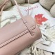 Replica di lusso Borse bowling piccola Chanel AS6143 Rosa Imitazioni Cloni Borse bowling piccola Chanel AS6143 Rosa firmate